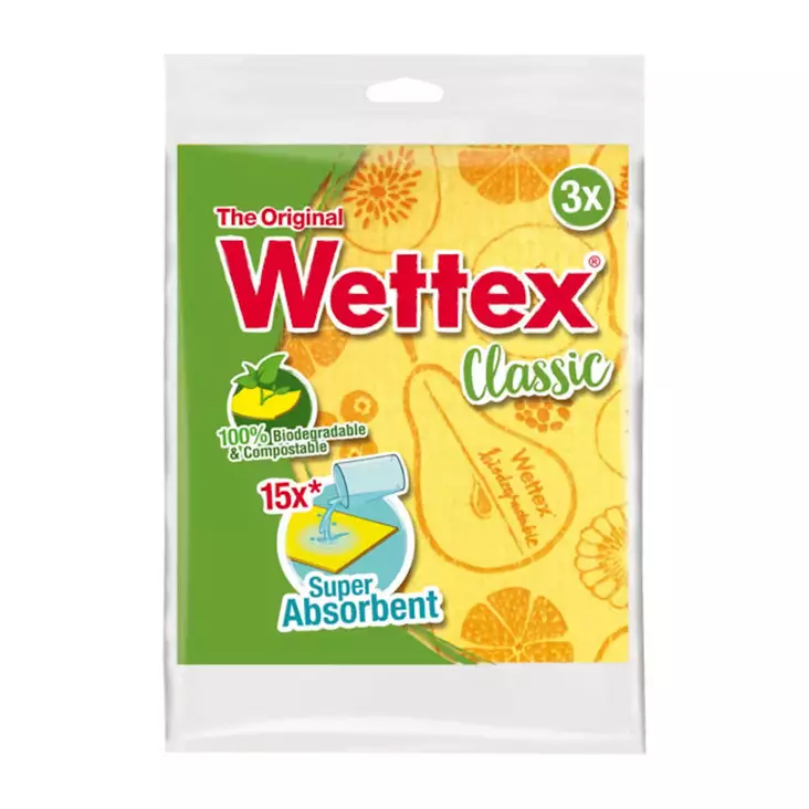VILEDA WETTEX CLASSIC 3KPL - Siivousliinat ja rätit - 7391704810457 - 1