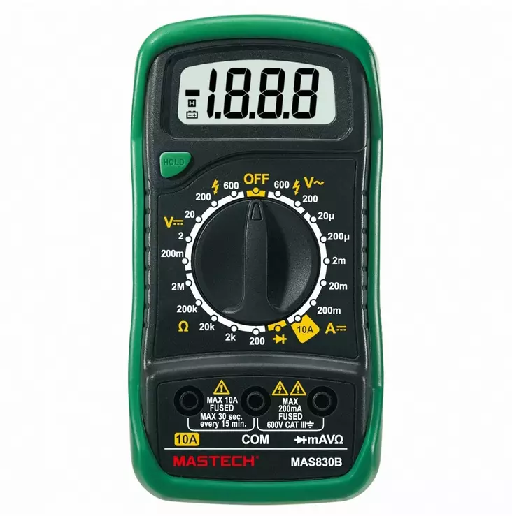 mastech yleismittari digitaalinen cat III - Mittaustyökalut ja merkintävälineet - 6438152086407 - 1