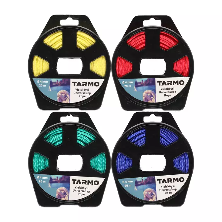 YLEISNARU 4MMX20M RULLASSA - Köydet ja narut - 6410412566737 - 1