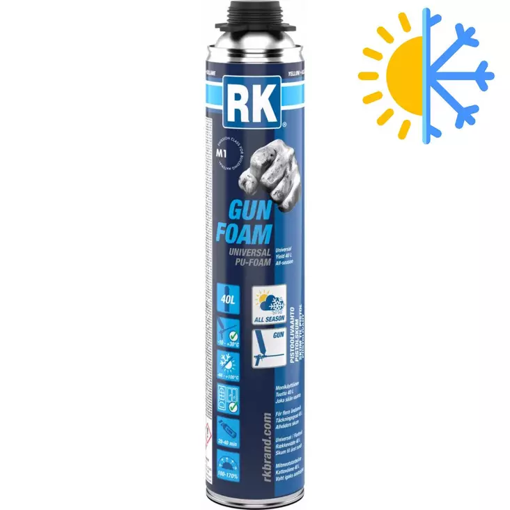 Ympärivuotiseen käyttöön talvikäyttöön uretaani yeisvaahto - Uretaanivaahdot - 6418091021837 - 1