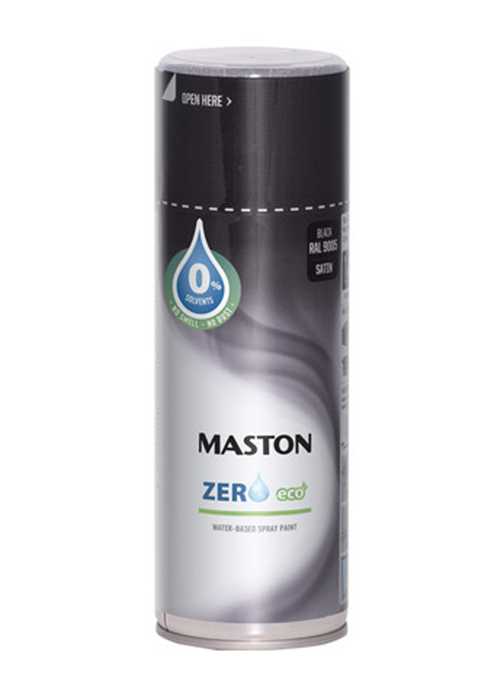 ZERO 400ML MUSTA MASTON - Spraymaalit - 6412490033217 - 1