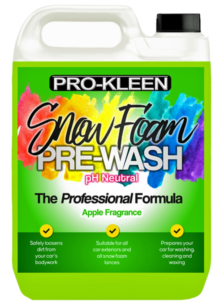 PROKLEEN PREWASH 5L APPLE SNOW FOAM esipesuaine Omenan tuoksuinen