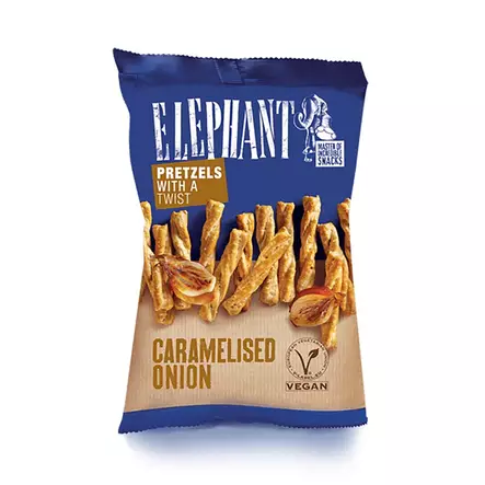 Pretzel karamellisoitu sipuli 70 g - Leivät, keksit ja leivonnaiset - 5949040204328 - 1