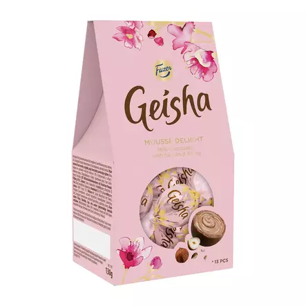 Fazer Geisha Mousse suklaakonvehti 130g - Suklaat - 6416453076938 - 1