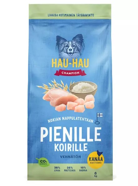 t=C3=A4ysravinto hauhau pienille koirille 6kg - Koiranruoat ja herkut - 6430076899118 - 1