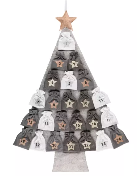 KALENTERIPUU 117CM WINTERIA - Joulukoristetekstiilit - 6410413317208 - 1