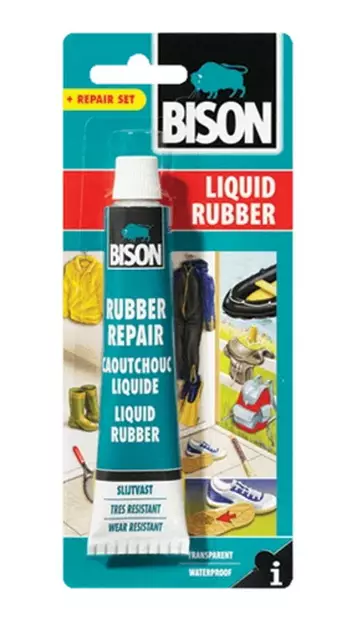 KUMILIIMA BISON Liquid Rubber 50 ml - Muut liimat ja tiivisteet - 8710439053738 - 1
