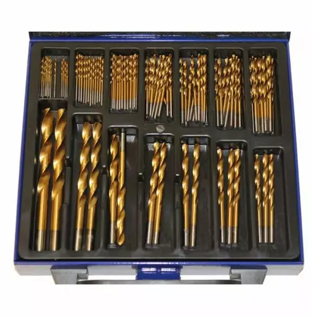 Metalliporasarja HSS4241 Titanium 99-os - Poranteräsarjat - 6430032156248 - 1