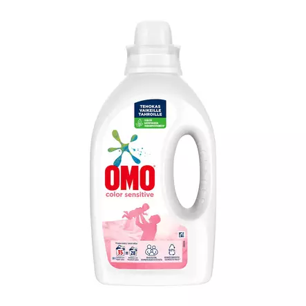 Omo 1,4l color sensitive Iso kannu - Pyykinpesunesteet - 8717163623428 - 1