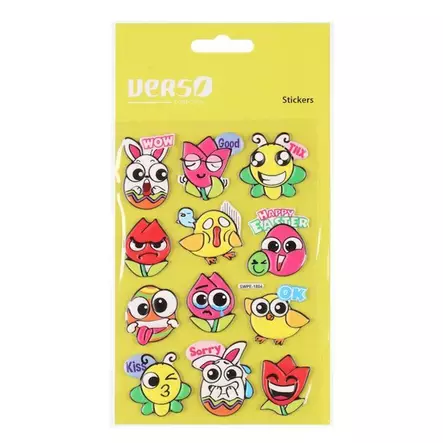 Pääsiäistarra linnut - Pääsiäis koristeet ja -tarvikkeet - 6410416444178 - 1