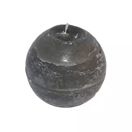 KYNTTILÄ Rustic Pallo 10 cm taupe - Pallokynttilät ja pöytäkynttilät - 4740302713418 - 1