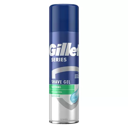 GILLETTE PARRANAJOGEELI SENSITIVE 200 ML - Partavaahdot ja -geelit - 7702018980918 - 1