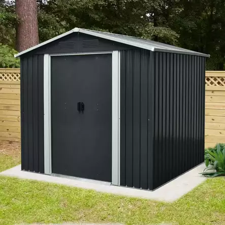 Puutarhavaja 4,1m2 harmaa - Puutarhavajat - 6438168120478 - 2