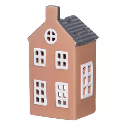 Talolyhty led valoilla Copenhagen vaaleanpunainen 15cm - Lyhdyt sisäkäyttöön - 6410416312248 - 1