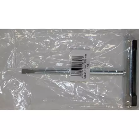 Tulpan avain 13/16mm - Teroitusvälineet ja työkalut - 6430032156538 - 2