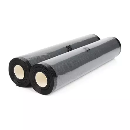 W+S vakuumiputki musta 22cm x 5m 2kpl - Vakuumipussit ja vakuumirullat - 6438212039268 - 1