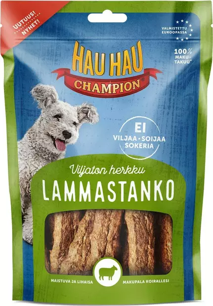 Viljaton herkku Lammastanko 90 g - Koiranruoat ja herkut - 6430069587398 - 1
