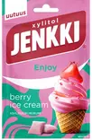 Jenkki Ksylitolipurukumi Berry Ice Cream - Makeiset ja naposteltavat - 6420256911938 - 1