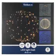 Valopallo Led 50cm 264 Led lämmin valkoinen - Valohahmot ja valokoristeet - 6410416212548 - 4