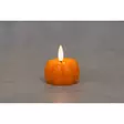 Halloween LED kurpitsa 3D liekillä 5,5x6cm - Halloween koristeet ja -tarvikkeet - 6410416305318 - 2