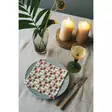 Servetti Havi Flora vihreä punain 33cm - Lounas-servetit 33x33 - 6411630800108 - 2