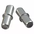 HYLLYNKANNATIN 5/6MM METALLINEN 12KPL - Hyllynkannattimet ja seinäkiskot - 6438417018488 - 1