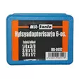 HYLSYADAPTERISARJA 6-OS - Hylsysarjat ja työkalusarjat - 6430013065118 - 2