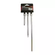 Jatkovarsisarja 1/4" 3-osainen CrV - Jatkovarret ja niveljatkot - 6430074697198 - 1