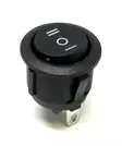 KEINUKATKAISIN ON-OFF-ON 12V PYÖREÄ - Katkaisijat ja releet - 6438417016248 - 1