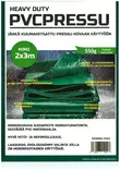 Kestopeite 2x3m 550/m2 UV-suojattu raskaspeite - PVC-peitteet - 6438168112428 - 1