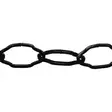 Koristeketju 2x24x15mm 2,5m - Ketjut ja ketjutarvikkeet - 6430022589018 - 1