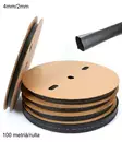 KUTISTESUKKA 4mm/2mm 100M RULLA - Kutistesukat, nippusiteet ja kiinnikkeet - 6438417009028 - 1