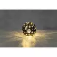 LED Koristelasipallo Lumihiutale 12cm - Valohahmot ja valokoristeet - 6410416482798 - 3