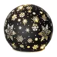 LED Koristelasipallo Lumihiutale 12cm - Valohahmot ja valokoristeet - 6410416482798 - 2