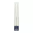 3D LED-kynttilä 2kpl 28 cm valkoinen - LED-kynttilät - 6410416576428 - 3