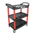 Monitoimikärry pyörillä max. 120kg - Työkaluvaunut - 6430074696498 - 1