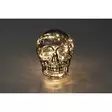 Pääkallo LED-valoilla - Halloween koristeet ja -tarvikkeet - 6410416574028 - 3