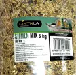 PIKKULINNUN SUPER MIX 5KG Siemenseos lintujen talviruokintaan - Lintujen talviruokinta, siemenet & talit - 6438159271448 - 2