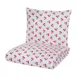 Pussilakanasetti Mon Cherry 150 x 210 cm + 50 x 60 cm - Pussilakanat, petivaatteet ja tyynyt - 6410416536408 - 1