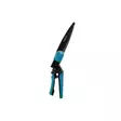Ruohosakset hiiliter=C3=A4ksisill=C3=A4 terill=C3=A4, joista toisessa =
teflonpinnoite kitkaa v=C3=A4hent=C3=A4m=C3=A4=C3=A4n. Terien asento m=
ahdollista s=C3=A4=C3=A4t=C3=A4=C3=A4 3-portaisesti. Pehme=C3=A4 TPR-p=
innoite k=C3=A4densijassa. Pituus 34 - Erikoispuutarhatyökalut - 6410413115088 - 3