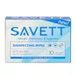 SAVETT KOSTEUSPYYHE DESINFIOIVA 10KPL - Vauvan hoito - 7046110054758 - 1