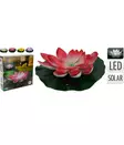lotuskukka aurinkokennovalaisin kelluva 28cm - Solar pihasomisteet ja hahmot - 8719987342738 - 1
