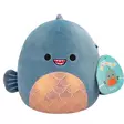 Squishmallows 19 cm Kurtz Piranha - Pehmolelut - 0196566452428 - 1