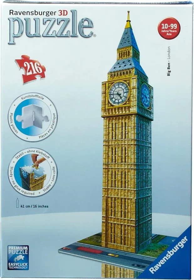 3d palapeli ravensburger big ben kolmiulotteinen palapeli - Palapelit - 4005556125548 - 1