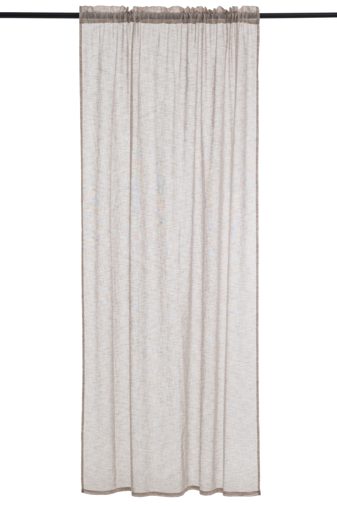 Sivuverhot el=C3=A4v=C3=A4pintaista pellava-look materiaalia. Pakkaus =
sis=C3=A4lt=C3=A4=C3=A4 2 kpl. - Verhot ja verhokapat - 6410416153568 - 1