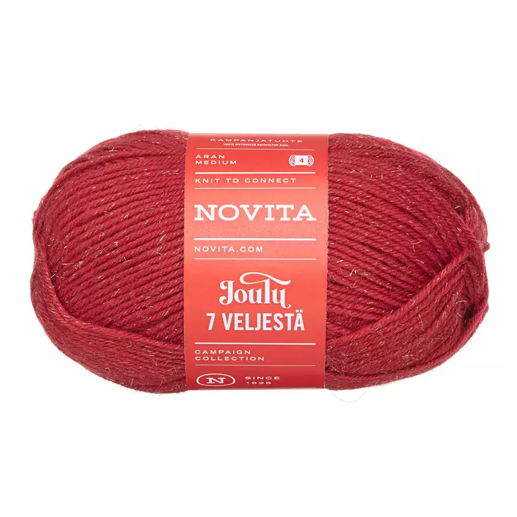 7-Veljestä Joulu 150g joulukello - Sukkalangat - 6412618214108 - 1