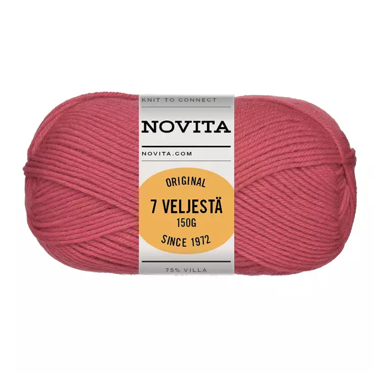 7 Veljestä lanka Original 150 g Tupa 078, Novita - Sukkalangat - 6412618214078 - 1