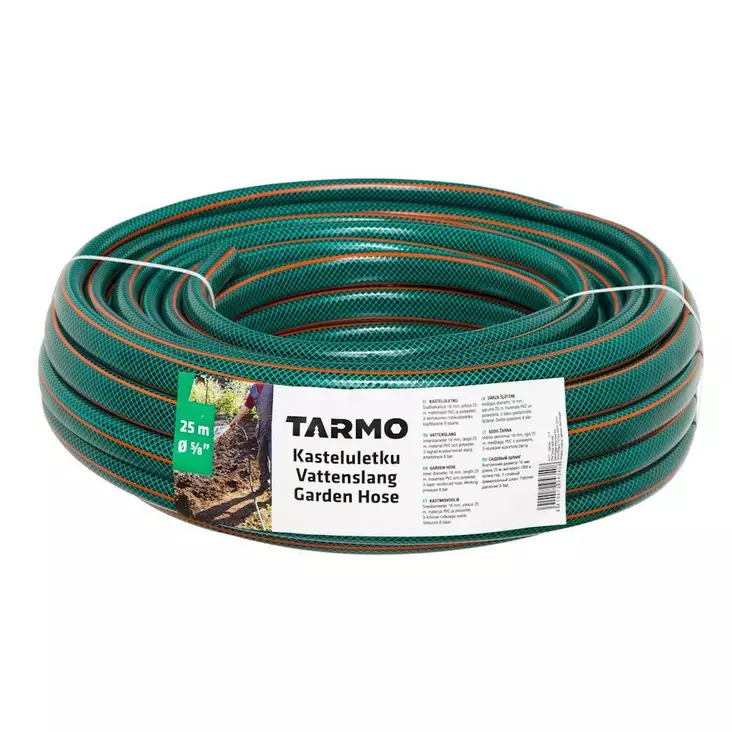 Kasteluletku 5/8" 25m Tarmo - Puutarhaletkut ja letkukelat - 6410412943408 - 1