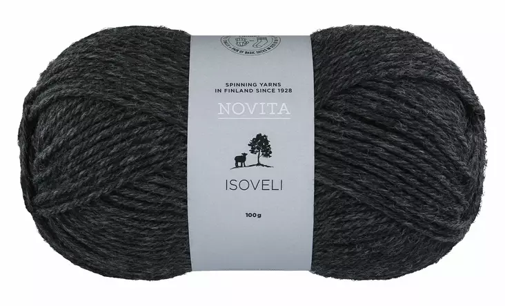 NOVITA ISOVELI 100 G GRAFIITTI - Sukkalangat - 6412618204178 - 1