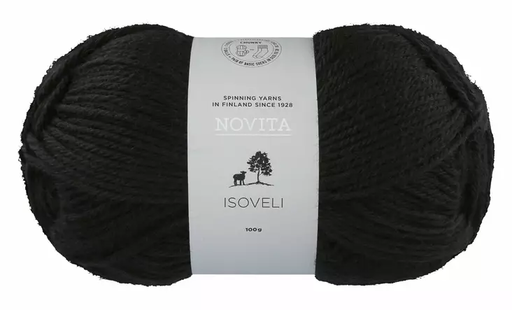 NOVITA ISOVELI 100 G NOKI - Sukkalangat - 6412618204208 - 1